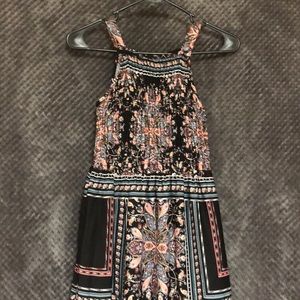 Black Boho Maxi Dress